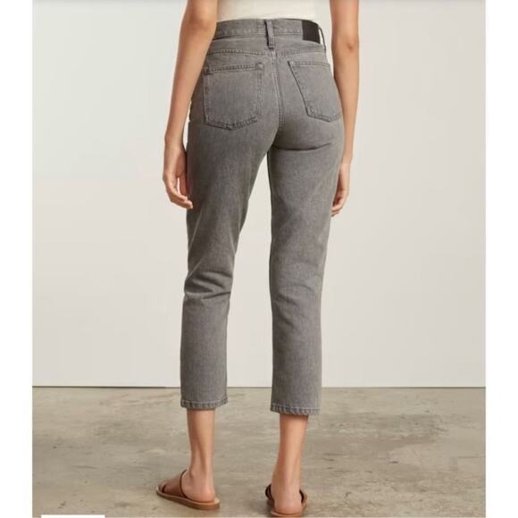 NWT Everlane 90s Cheeky Ankle Jean High Rise Washed Gray Crop 26 - Picture 2 of 6